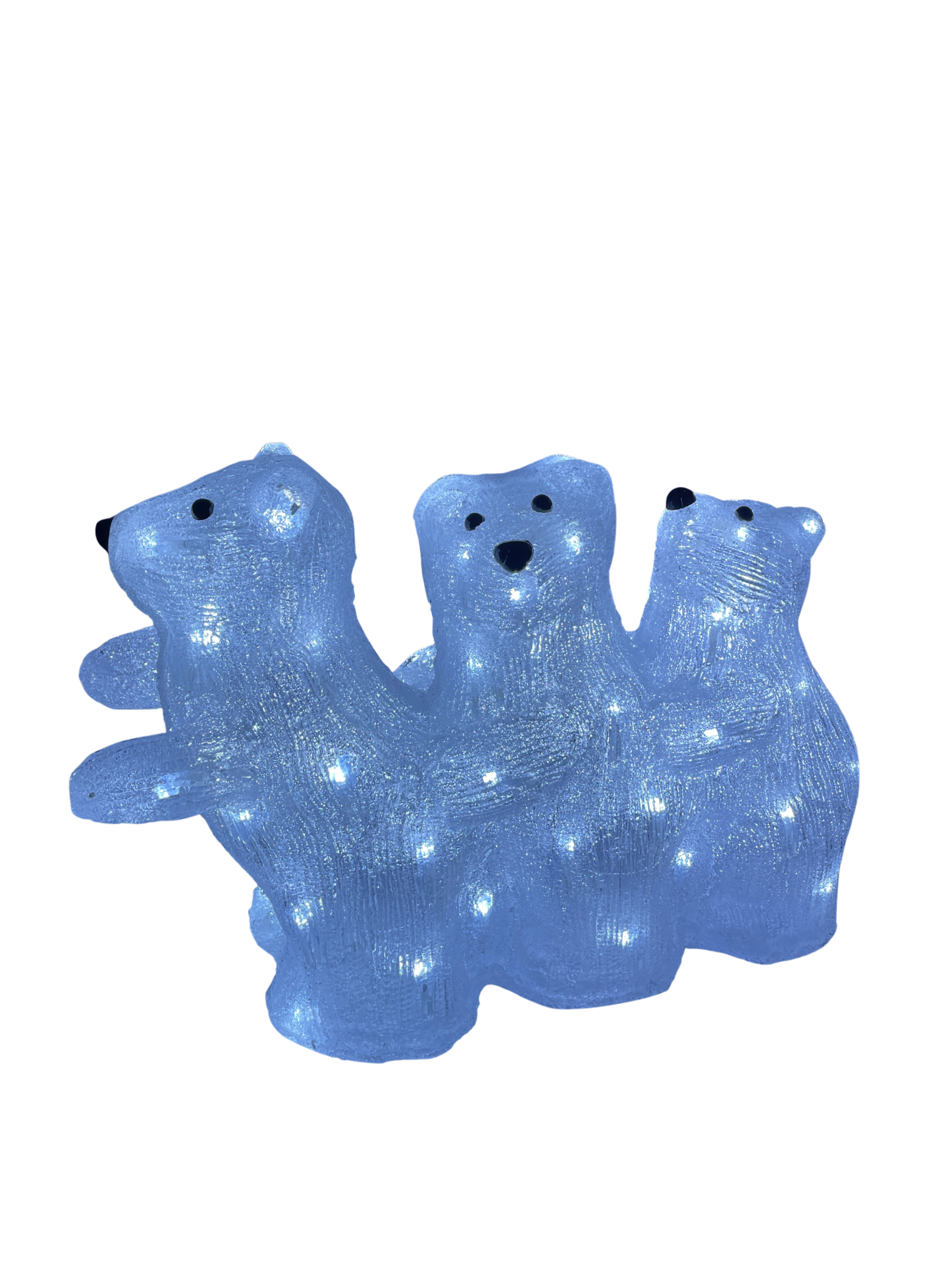 LED Medveď 45 cm (adaptér)