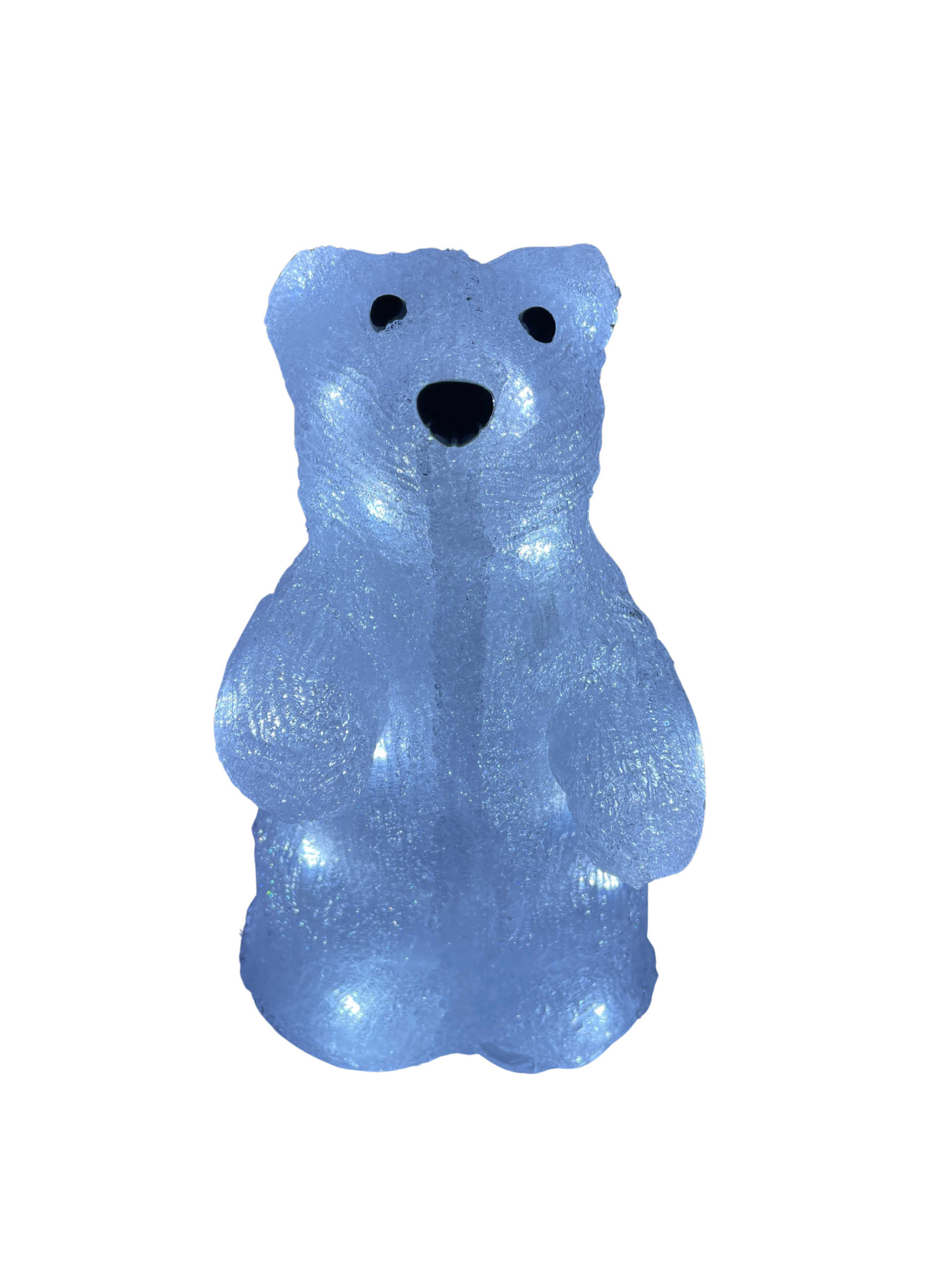 LED Medveď 45 cm (adaptér) – Obrázok 2