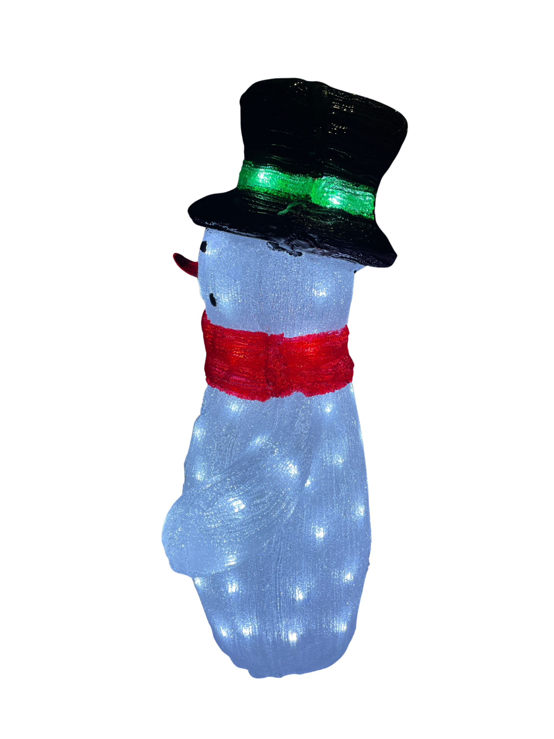 LED Snehuliak 60 cm (adaptér) – Obrázok 3